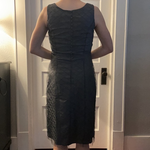 Vintage Tuille Dress and Jacket Suit Beverly Mehl - Picture 4 of 8